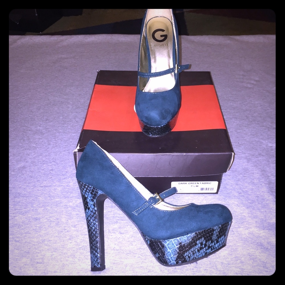 G by Guess Platform Mary Janes
